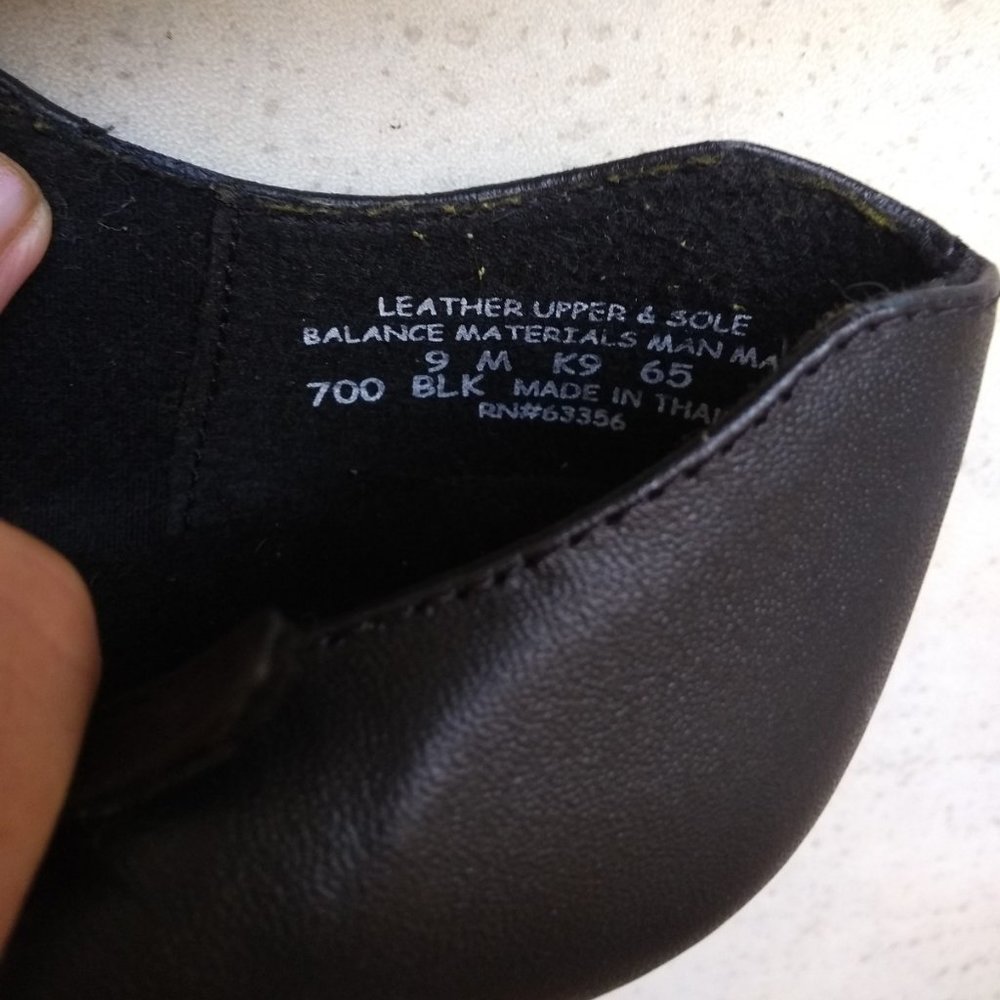 Capezio Black T-Strap Heels - Picture 3 of 3